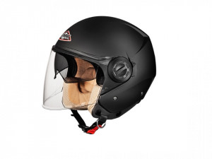 Casca scuter SMK COOPER MAT BLACK GL200, marimea XL
