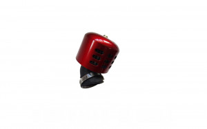 Filtru aer sport cu protectie metalica Ø35mm, 45 grade