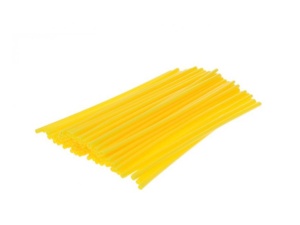 Set protectii spite, 72 buc galbene, 240mm