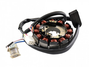 Stator Minarelli AM6 2007/Aprilia MX 50/Beta RR/MBK X/Peugeot XPS/Yamaha DTR-DTX-TZR 50 (12 bobine+senzor de scanteie)