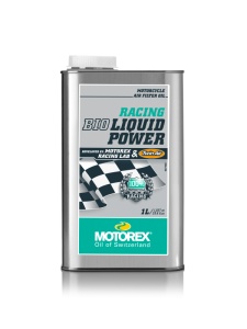 Ulei protectie filtre aer Motorex AIR FILTER OIL, RACING BIO LIQUID POWER OIL, 1L