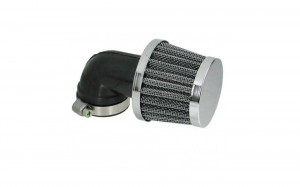 Filtru aer sport-Ø35mm/cot 90 grade RMS