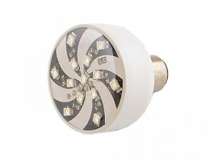 Bec stop cu leduri si luminare intermitenta P12V-21/5W