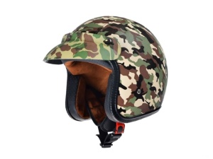 Casca chopper camuflaj Awina TN8658, marimea XXL