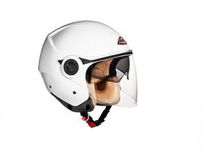 Casca scuter SMK COOPER WHITE GL100 marimea L