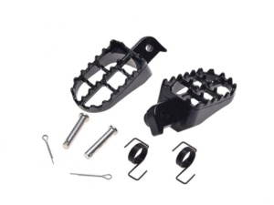 Set suport picioare enduro, Pitbike, Honda CRF50, negru