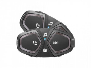 Piese Moto Sistem comunicare moto Intercom INTERPHONE ACTIVE Twin Pack
