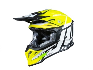 Casca enduro Just1 J39 Poseidon, Negru + Galben, Marimea M