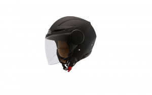 Casca scuter SMK STREEM MATT BLACK, marimea M