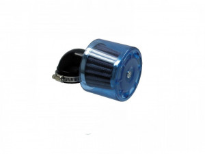 Filtru aer sport cu protectie plastic-Ø35mm/cot 90 grade