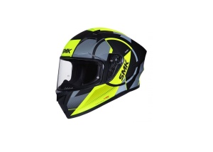 Casca moto integrala SMK STELLAR FARO, culoare GRI+GALBEN marimea S, SMK0110/24/GL264/S