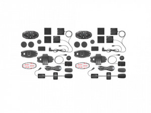 Piese Moto Sistem comunicare moto Intercom INTERPHONE ACTIVE Twin Pack