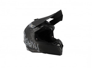 Cască enduro, Negru-Gri Mat TRENDY T-904, Mărimea XXL