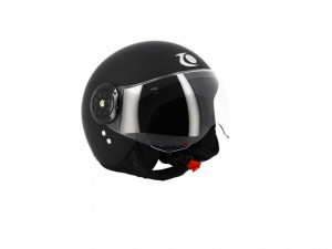 Casca scuter TRENDY 21 T-205 negru mat, marimea M
