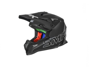Casca enduro SMK ALLTERRA, Negru Mat, Marimea S