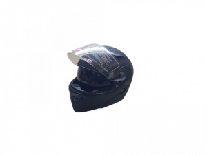 Casca flip-up unisex, negru mat