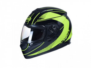 Casca moto integrala negru-verde Awina TN0700B-A1, marimea M