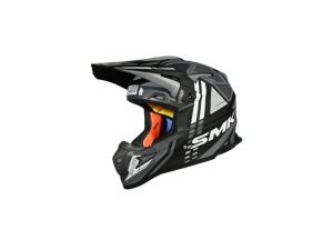 Casca enduro SMK ALLTERRA X-Sprint, marimea XS, alb-gri-negru, SMK0117/25/MA261/XS