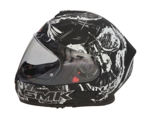 Casca Moto  integrala SMK TWISTER SKULL MA210, marimea M