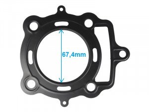 Garnitura chiulasa atv Bashan 200cc