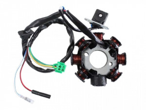 Stator GY6 125-150cc (8 bobine+senzor scanteie)