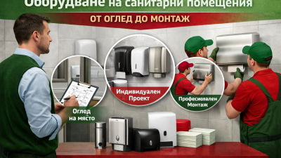 Професионално оборудване на санитарни помещения – от оглед до монтаж