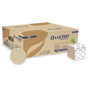 Тоалетна хартия на листове Lucart EcoNatural – Fiberpack