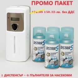 Сет против насекоми– LCD диспенсър + 6 пълнителя