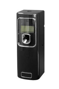 Черен електронен ароматизатор с LCD дисплей