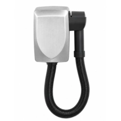 Хотелски сешоар за коса и тяло BePure BP11029S инокс – стенен монтаж, 1000W, гъвкав маркуч