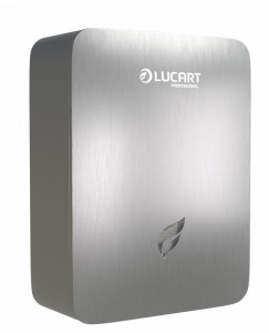 Луксозен иноксов диспенсър за хартиени кърпи за ръце Lucart