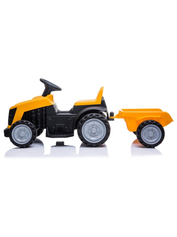Tractor electric cu remorca pentru copii