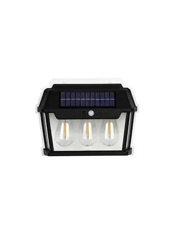 Lampa solara LED de perete cu 3 becuri Senzor de miscare Andowl Q D1640