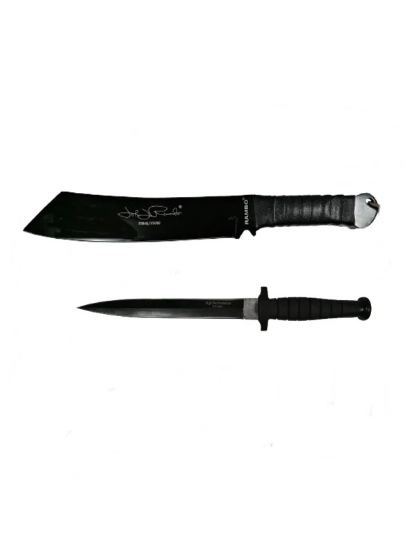 Set 2 Cutit de vanatoare RAMBO 56.5 cm,