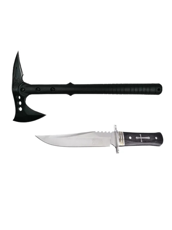 Set Topor Survivor 39 cm , negru ,husa inclusa