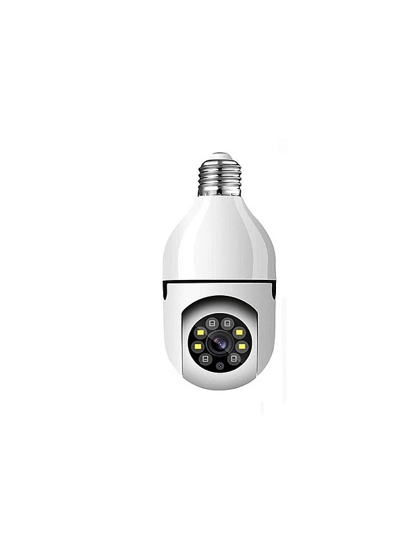Camera de supraveghere Andowl Q S805 smart bulb PTZ WIFI 2.4G 1080P tip bec E27 cu senzor de miscare