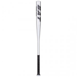 Bata Baseball Argintie, Aluminiu, 81cm, 410grame; Siguranta jocului