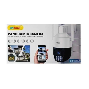 Andowl Q-S6 MAX IP Cameră de Supraveghere Wi-Fi 4K Rezistentă la Apă cu Comunicare BidirecționalăC