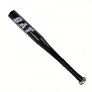 Bata Baseball neagra, Aluminiu, 81cm, 410grame; Siguranta jocului