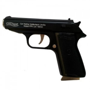 Bricheta tip pistol Walther cu briceag - Img 1