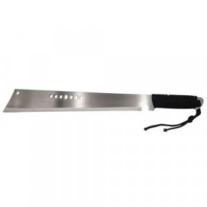 Maceta de vanatoare , 49.5 cm, otel inoxidabil, argintiu, teaca inclusa - Img 1