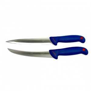 Set Cutite Macelarie, 34 Cm Si 32 Cm, Injunghiat, Dezosat, Transat, Maner-Antiaderent - Img 1