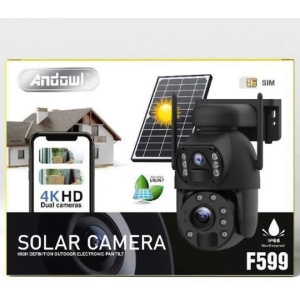 Andowl F599 IP Cameră de Supraveghere 4K Rezistentă la apă Pe baterii cu Comunicare Bidirecțională - Img 2