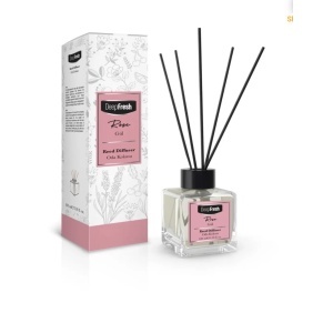 Deep Fresh Odorizant de camera cu betisoare Deep Fresh Rose 100 ml