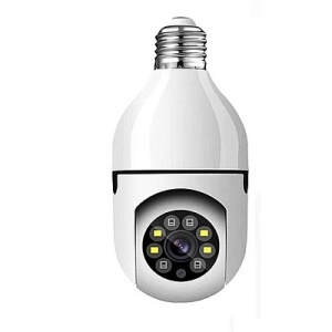 Camera de supraveghere Andowl Q S805 smart bulb PTZ WIFI 2.4G 1080P tip bec E27 cu senzor de miscare - Img 1