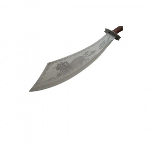 Maceta de vanatoare , , otel inoxidabil, 65 cm, , teaca inclusa - Img 4