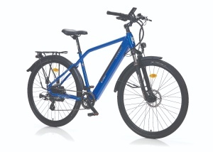 Bicikli Električni E LITE-S RIM :28" SIZE :48 CITY BIKE FRAME COLOR : BLUE