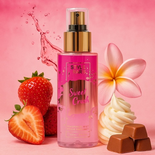 Spray de corp Sweet Crush - Style Paris, 100 ml