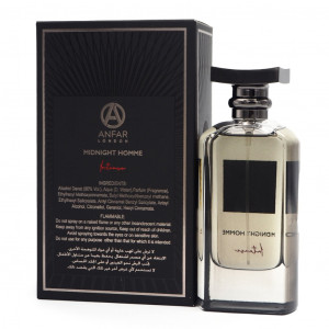 Eau de Parfum MIDNIGHT HOMME από ANFAR LONDON, άνδρες, 100ML - Img 6