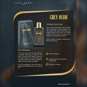 Άρωμα Louis Varel Grey Oudh, eau de parfum 100 ml, unisex - Img 6